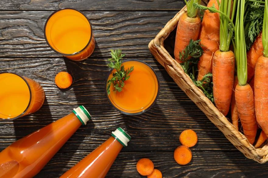 Sok od šargarepe za heliko bakteriju