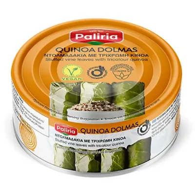 Sarmice u vinovom lišću sa kinoom 200 g Paliria