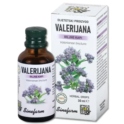 Valerijana kapi 30 ml Sinefarm