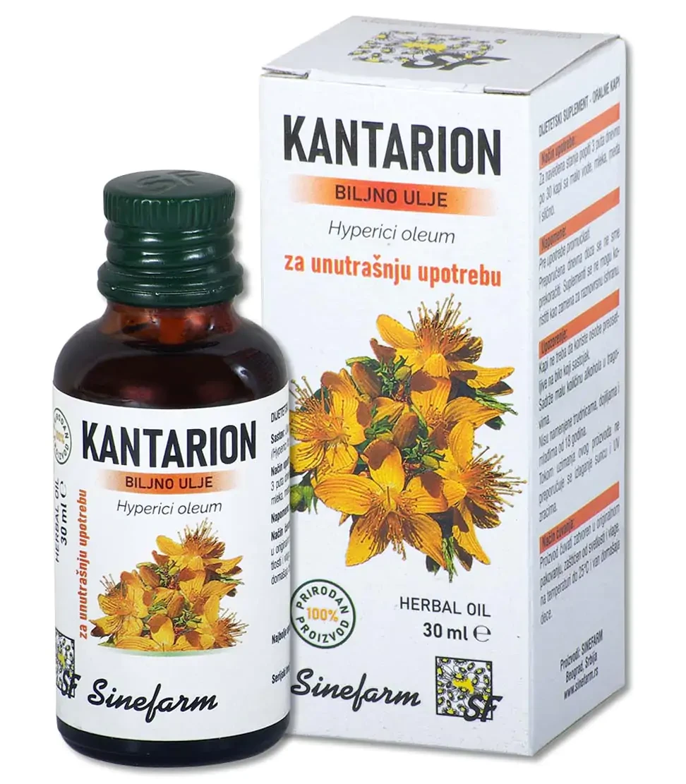 Kantarionovo ulje - za unutrašnju upotrebu 30 ml Sinefarm
