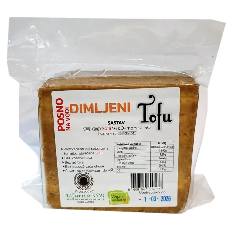 Dimljeni tofu SZR Uljarica SSM