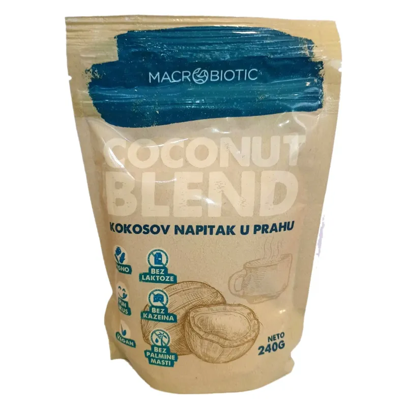 Kokosov napitak u prahu Blend 240 g Macrobiotic Prom