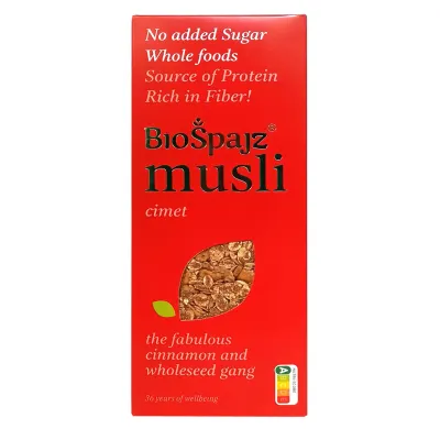 Musli - cimet 400 g Bio Špajz
