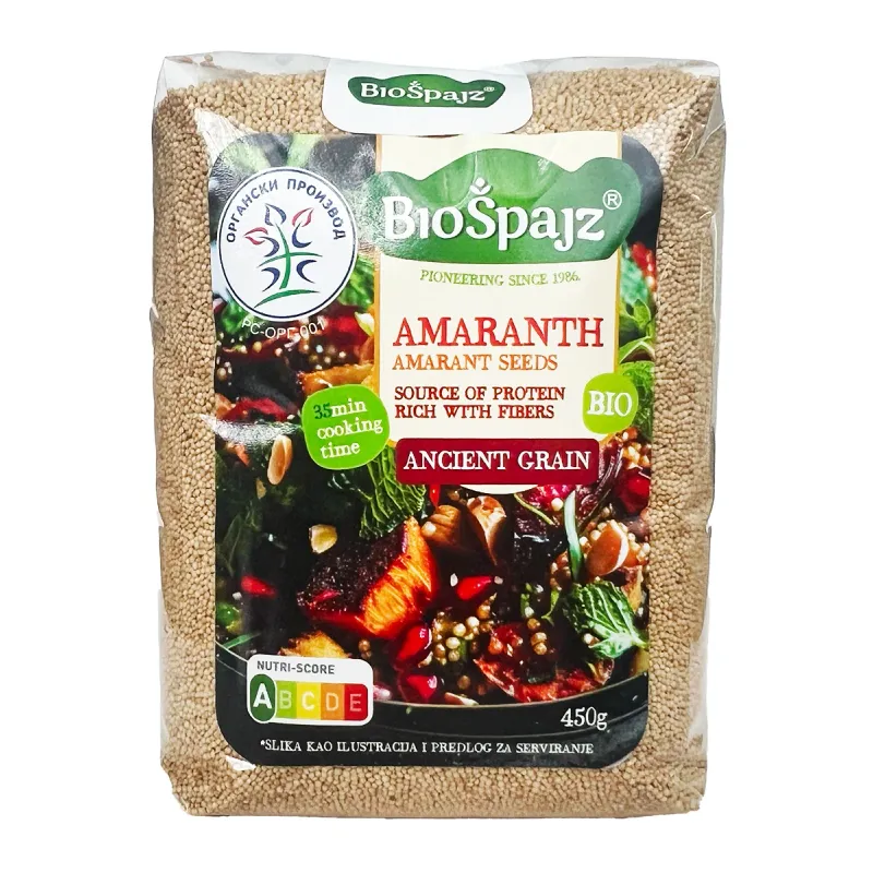 Amarant (organski proizvod) 450 g Bio Špajz
