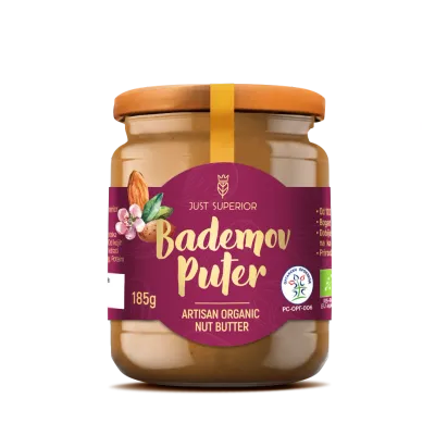 Bademov puter (organski proizvod) 185 g Just superior
