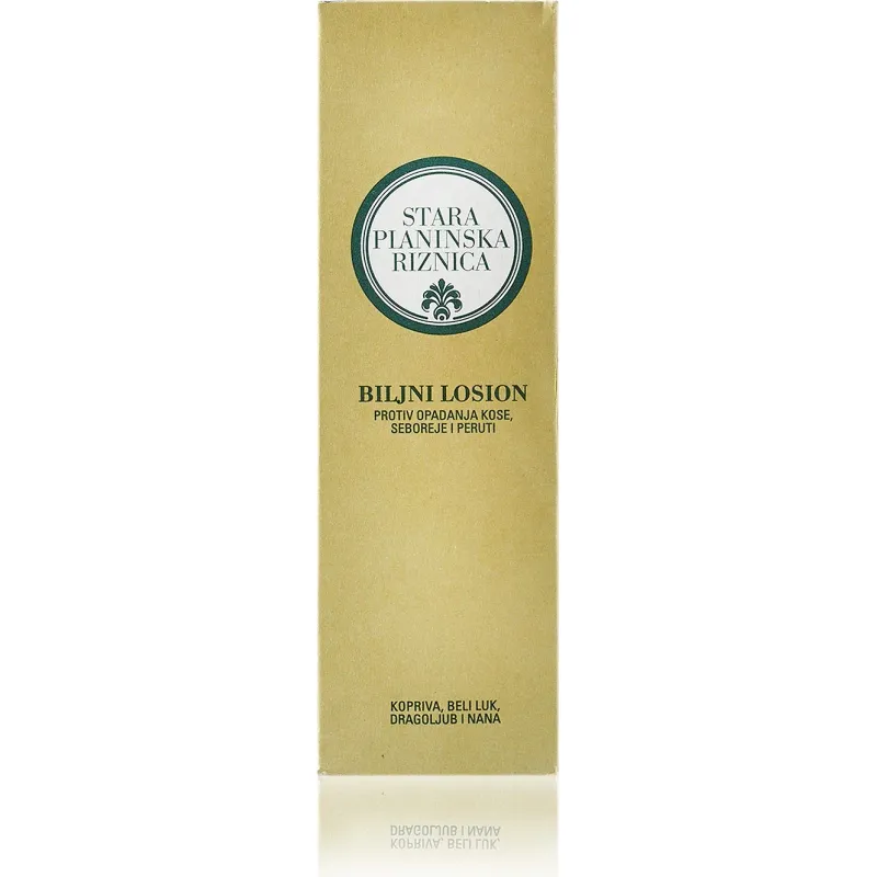 Biljni losion za kosu - protiv peruti, seboreje i opadanja kose 150 ml Stara planinska riznica
