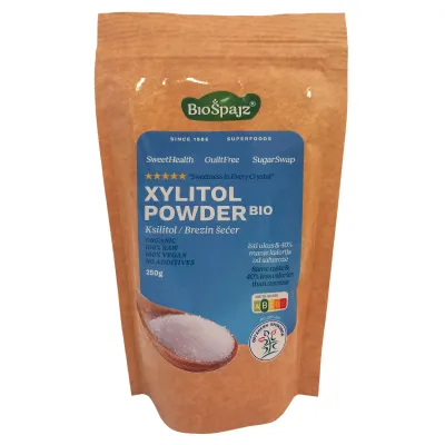 Brezin šećer - ksilitol (organski proizvod) 250 g Bio Špajz