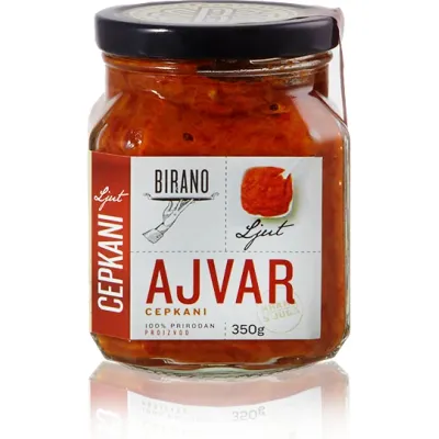 Cepkani ajvar - ljuti 350 g Strela 
