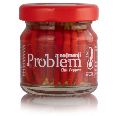 Čili papričice marinirane 65 g Problem