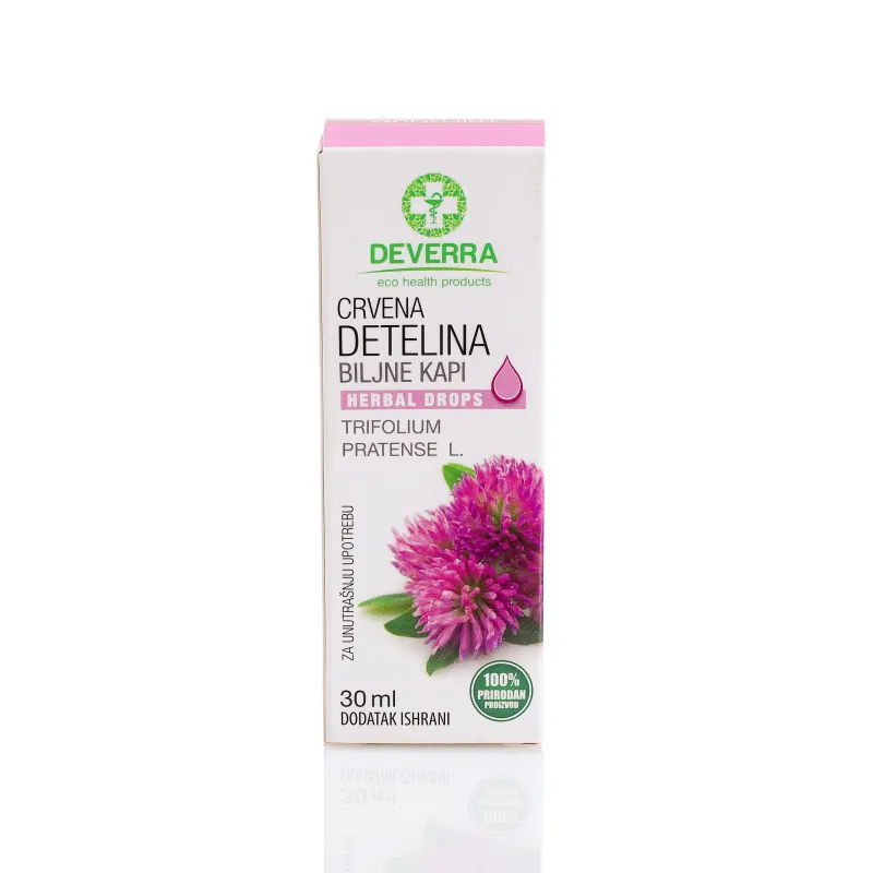 Crvena detelina biljne kapi 30 ml Deverra Farm
