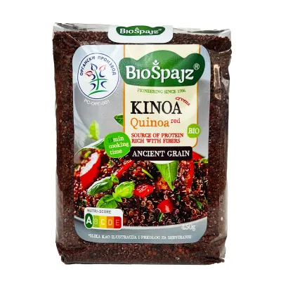 Crvena kinoa (organski proizvod) 450 g Bio Špajz
