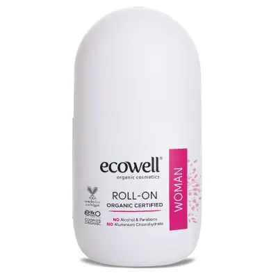 Dezodorans roll-on za žene (organski proizvod) 75 ml Ecowell