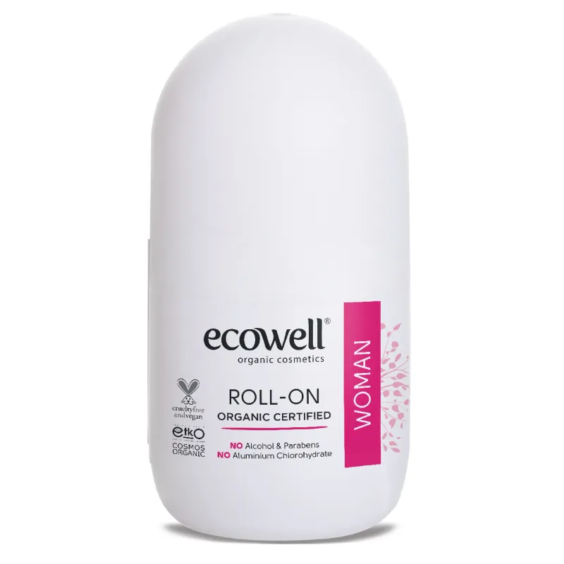 Dezodorans roll-on za žene (organski proizvod) 75 ml Ecowell