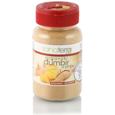 Đumbir u prahu (organski proizvod) 50 g Sanaterra