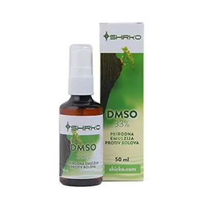 DMSO 33% prirodna emulzija protiv bolova 50 ml Shirko