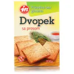 Dvopek od prosa (sert. bez glutena) 220 g Aleksandrija