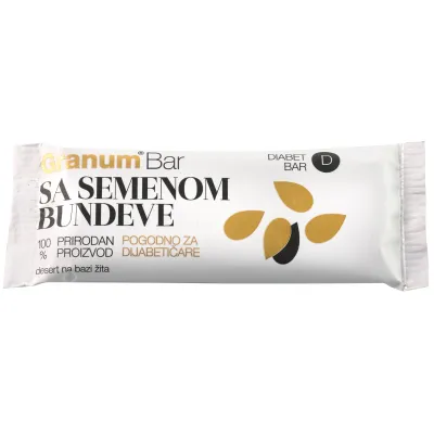 Energetska štanglica - bar sa bundevinim semenom 30 g Granum