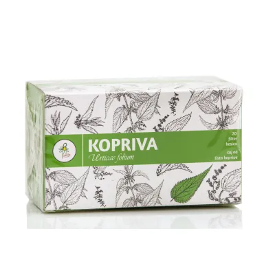 Filter čaj od lista koprive 20 kesica IPLB Dr Josif Pančić