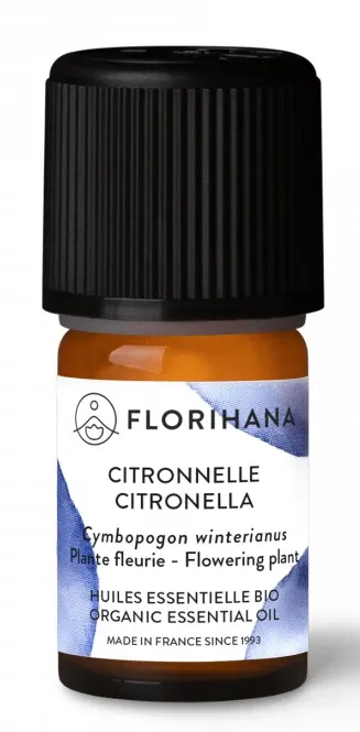 Florihana organsko etarsko ulje Citronella 5 g Flo