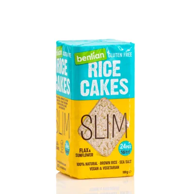 Galete pirinčane, lan i suncokret tanke 100 g Benlian Food