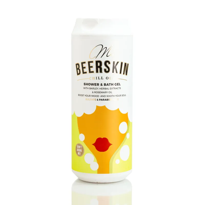 Gel za tuširanje i kupanje Chill out 440 ml Ms Beerskin