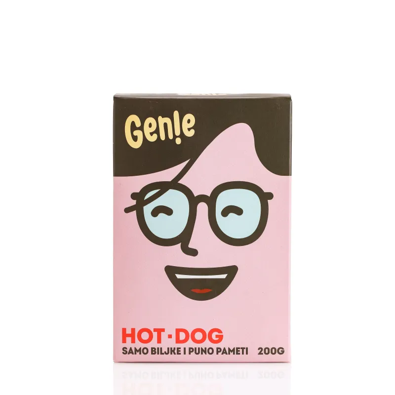 Genie hot-dog 200 g Macrobiotic Prom