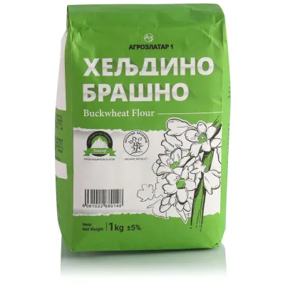Heljdino brašno (organski proizvod) 1 kg Agro Zlatar