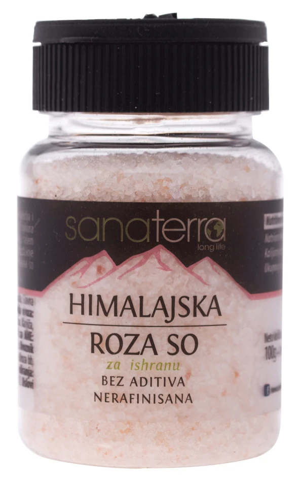 Himalajska roze so 100 g Sanaterra
