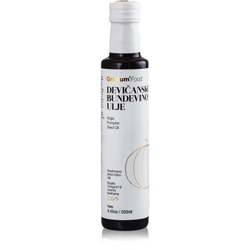 Hladno ceđeno devičansko bundevino ulje 250 ml Granum