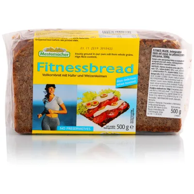 Integralni fitnes hleb 500 g Mestemacher