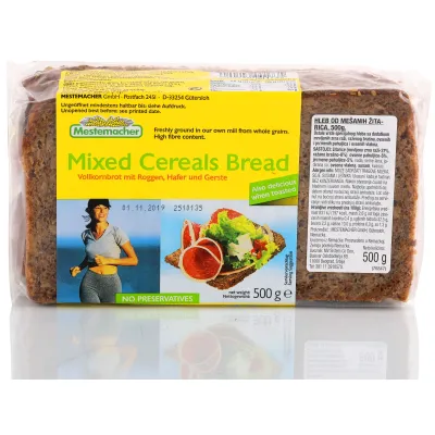 Integralni hleb od mešanih žitarica 500 g Mestemacher