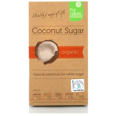 Kokosov šećer (organski proizvod) 100 g For Natura