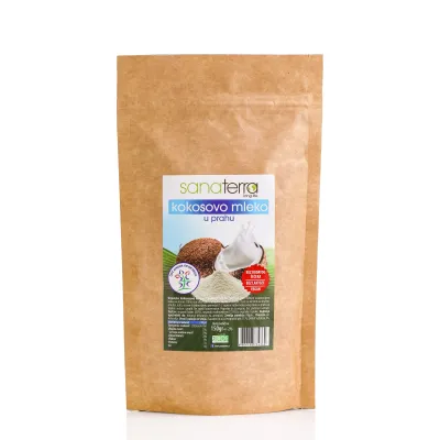 Kokosovo mleko u prahu (organski proizvod) 150 g Sanaterra