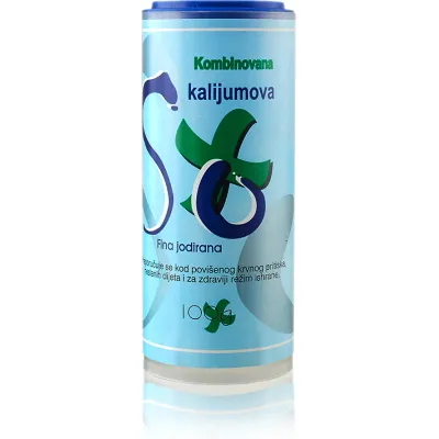 Kombinovana kalijumova so - fina jodirana 100 g Ufar doo