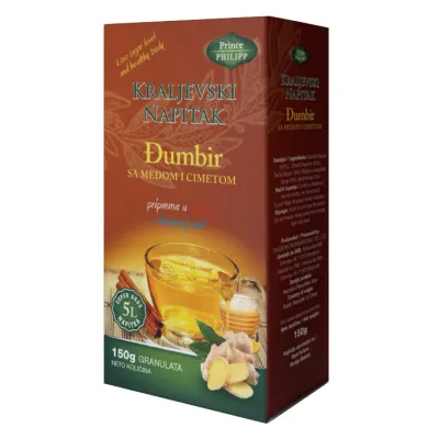 Kraljevski napitak - đumbir sa medom i cimetom 150 g Prince Philipp