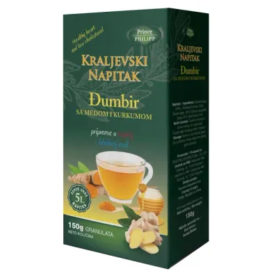 Kraljevski napitak - đumbir sa medom i kurkumom 150 g Prince Philipp