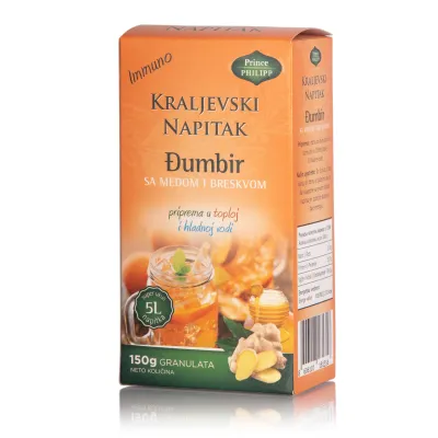 Kraljevski napitak sa đumbirom, medom i breskvom 150 g Prince Philipp