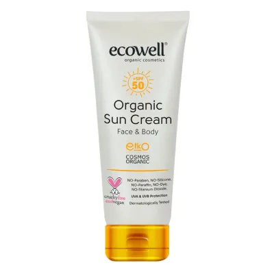 Krema za sunčanje SPF50 (organski proizvod) 110 g Ecowell