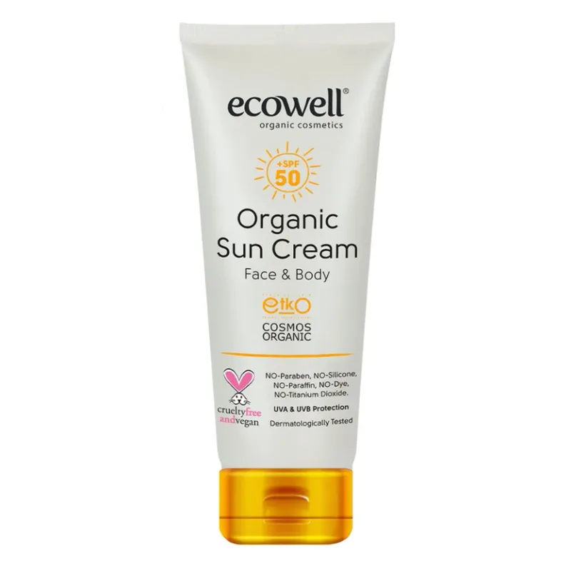 Krema za sunčanje SPF50 (organski proizvod) 110 g Ecowell
