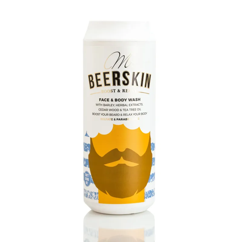 Kupka za lice i telo Boost & Relax 440 ml Mr Beerskin