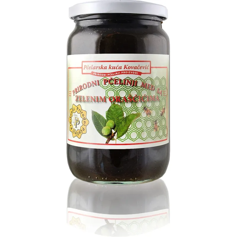 Med sa zelenim oraščićima 950 g Pčelarska kuća Kovačević