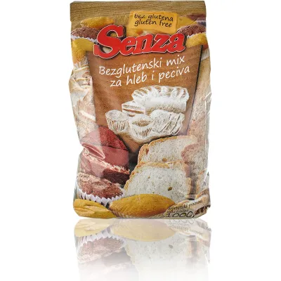 Miks za hleb i peciva Senza (sert. bez glutena) 1 kg Senza