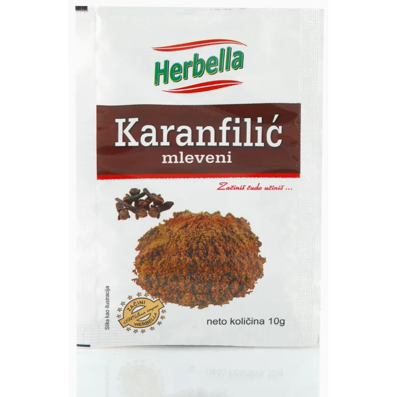 Mleveni karanfilić 10 g Herbella