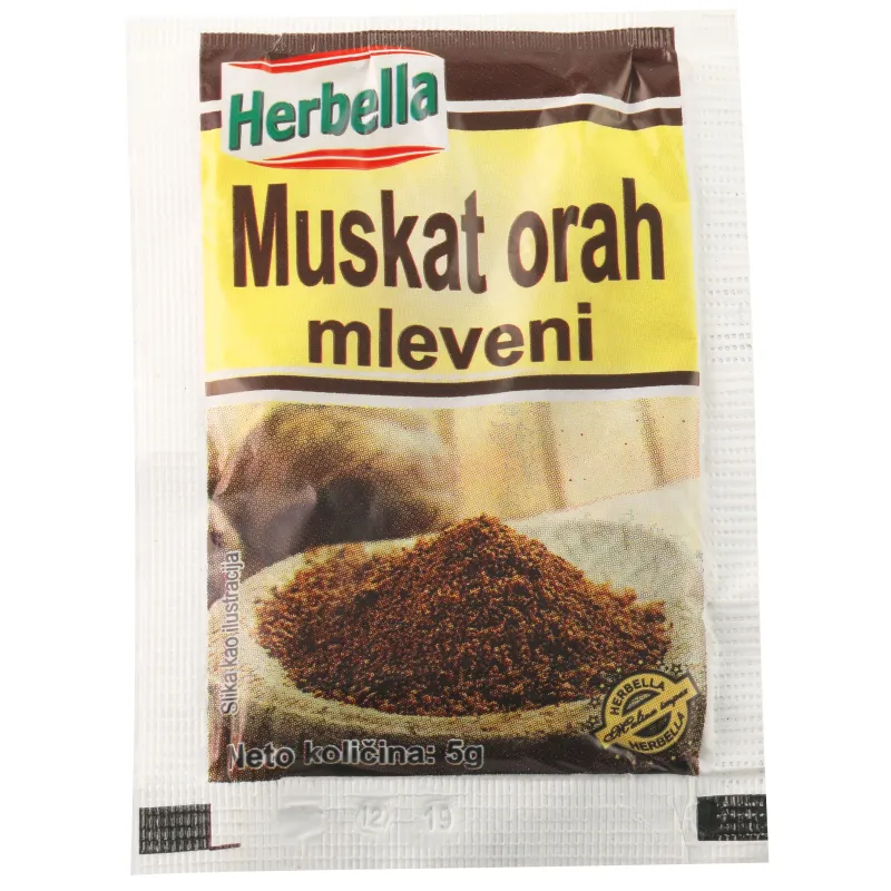 Mleveni muskatni orah 5 g Herbella