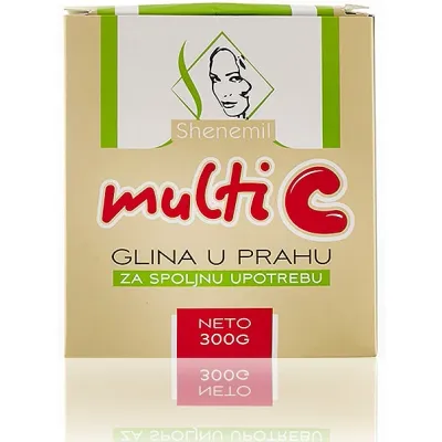 Multi C glina u prahu za spoljnu upotrebu 300 g Shenemil