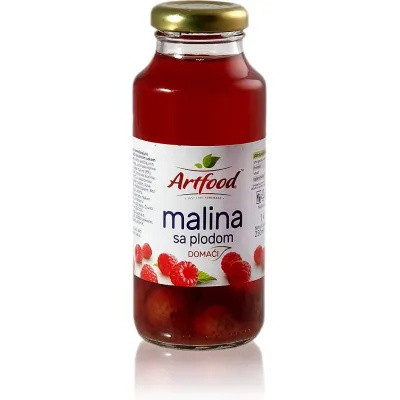 Napitak od maline sa plodom 250 ml Artfood