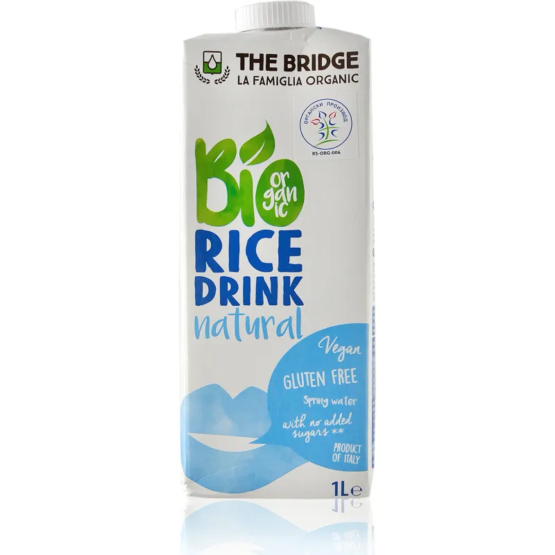Napitak od pirinča (organski proizvod) 1 l The Bridge