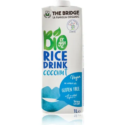 Napitak od pirinča sa kokosom (organski proizvod) 1 l The Bridge