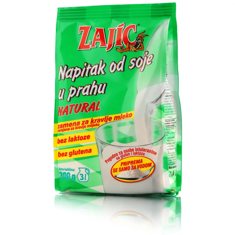 Napitak od soje u prahu natural 300 g Zajic