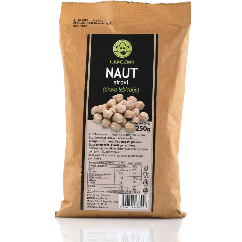 Naut - leblebija 250 g Lučar
